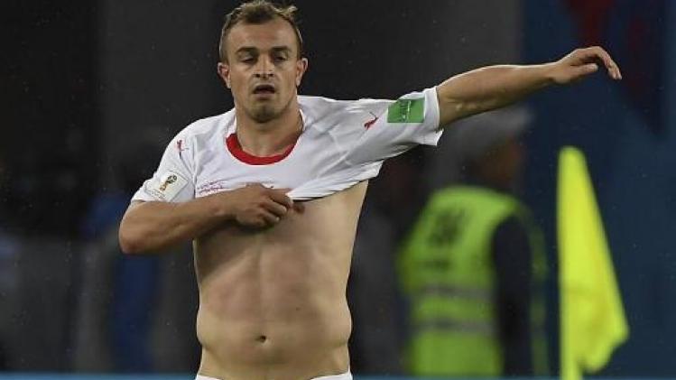 WK 2018 - Shaqiri trapt Zwitserland na intense strijd voorbij Servië