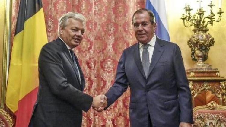 Reynders ontmoet Russische ambtsgenoot Lavrov