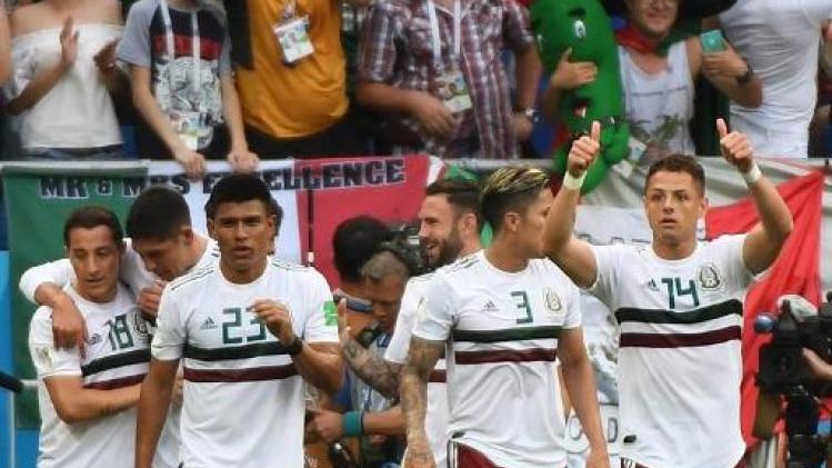 WK 2018 - Mexico zet na Duitsland ook Zuid-Korea opzij