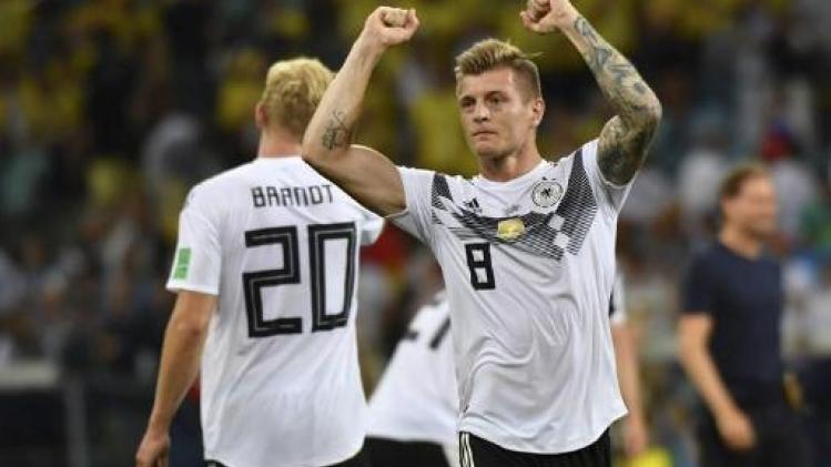 WK 2018 - Toni Kroos redt het vel van wereldkampioen Duitsland