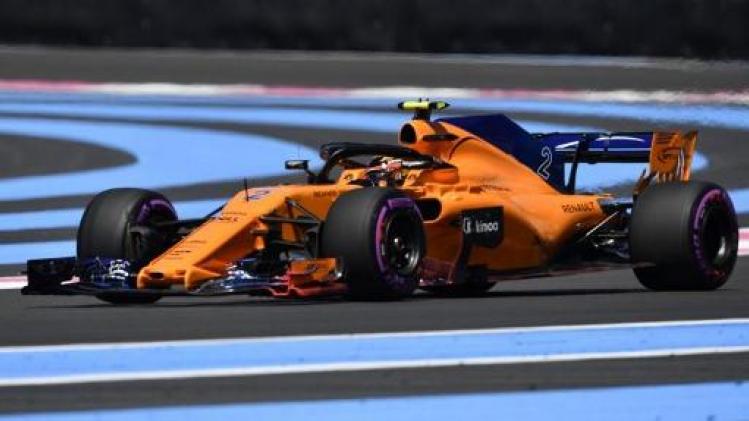 F1 - GP van Frankrijk - Stoffel Vandoorne geeft niet op na teleurstellende kwalificaties