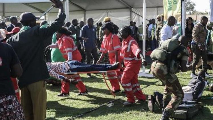 41 gewonden bij ontploffing in Zimbabwe tijdens campagnemeeting