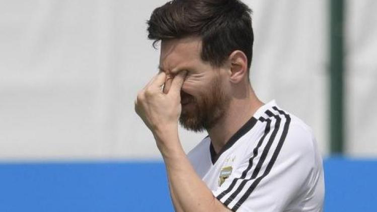 Lionel Messi en co proberen tegen Nigeria hun vel te redden
