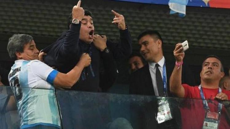 WK 2018 - Maradona zorgt weer voor ophef