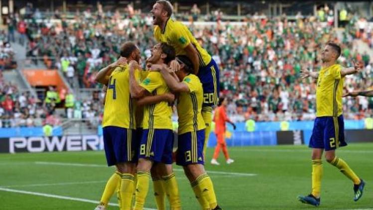 Zweden en Mexico naar achtste finales na 3-0 zege van Scandinaviërs