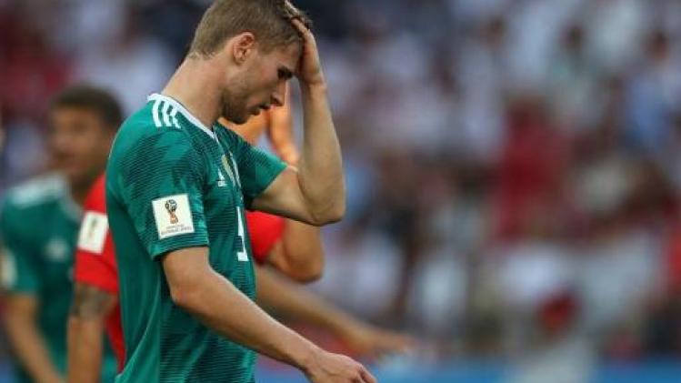 Duitsland voor eerste keer in geschiedenis niet door groepsfase op WK