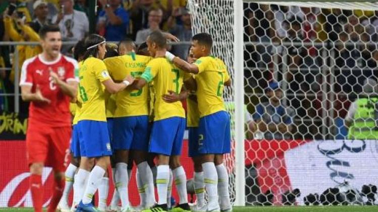 WK 2018 - Brazilië schakelt Servië uit en is groepswinnaar