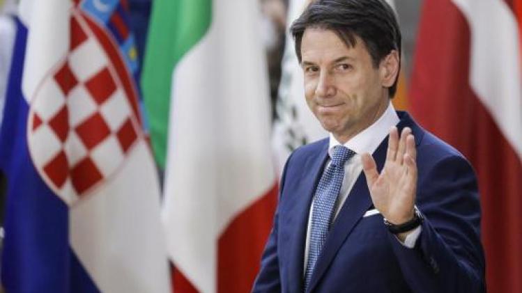 Europese leiders struikelen over hardnekkige Italiaanse premier Conte