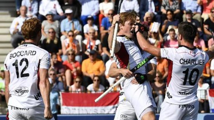 Belgische hockeymannen boeken eerste zege tegen Pakistan
