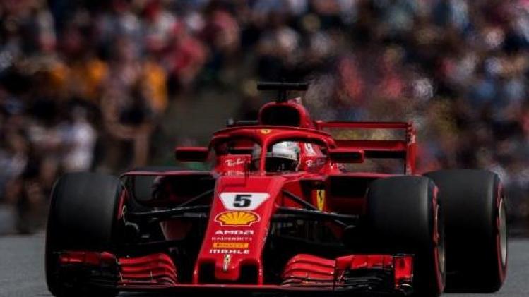 F1 - Sebastian Vettel krijgt gridstraf van drie plaatsen