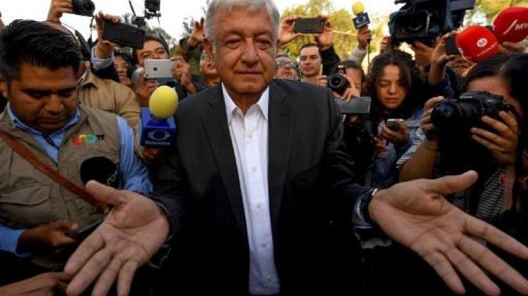 Verkiezingen Mexico - Exitpolls voorspellen ruime overwinning voor Lopez Obrador