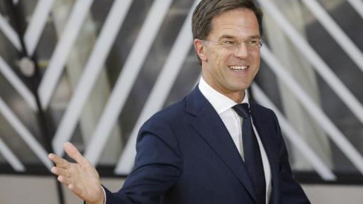 Nederlandse premier Rutte op bezoek bij Trump