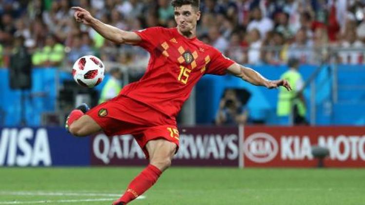 WK 2018 - Thomas Meunier feliciteert Roberto Martinez: "Wissels hebben iets bijgebracht"