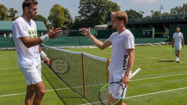Juan Martin del Potro laat geen steek vallen in eerste ronde Wimbledon
