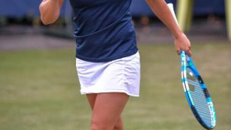 Wimbledon - Kirsten Flipkens plaatst zich voor tweede ronde