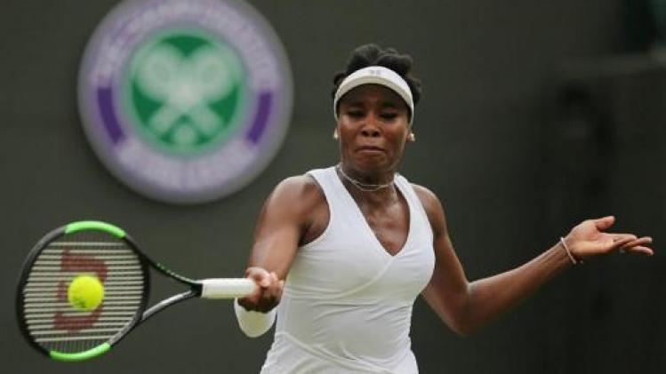 Venus Williams heeft ticket voor derde ronde van Wimbledon beet