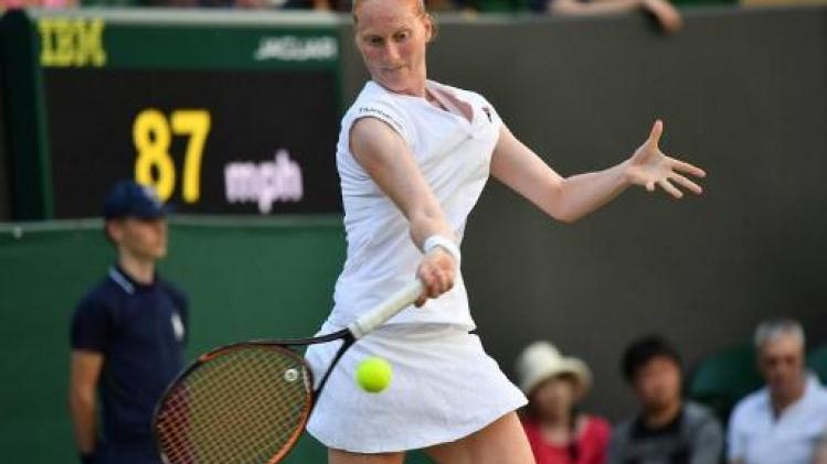 Wimbledon - Alison Van Uytvanck stunt zich voorbij titelverdedigster Muguruza naar derde ronde