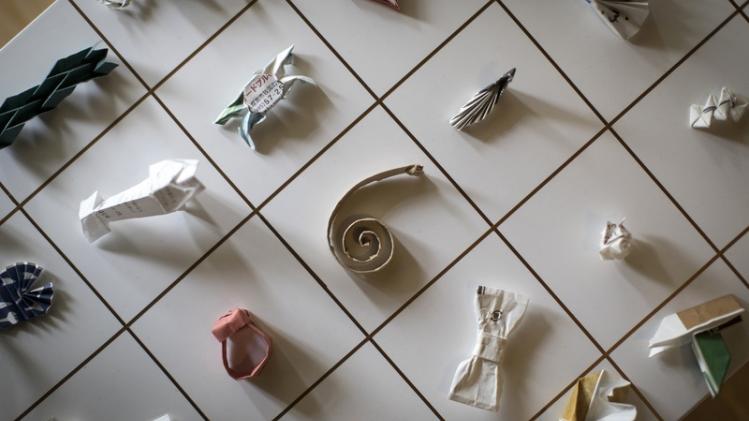 IN BEELD. Ober verzamelt indrukwekkende origami van klanten