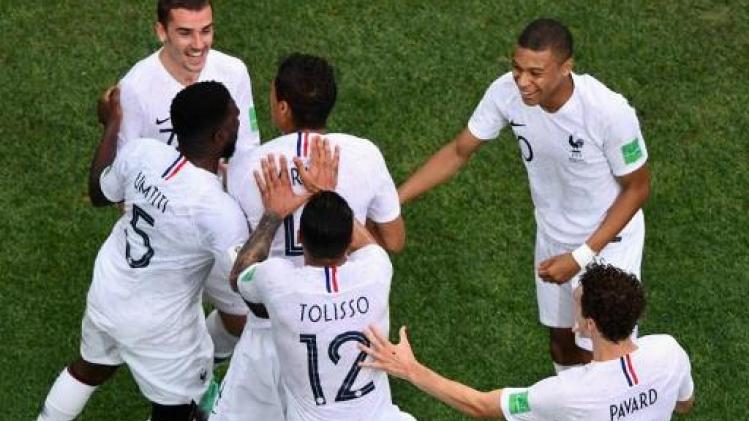 Frankrijk pakt de scalp van Uruguay en plaatst zich als eerste voor de halve finales