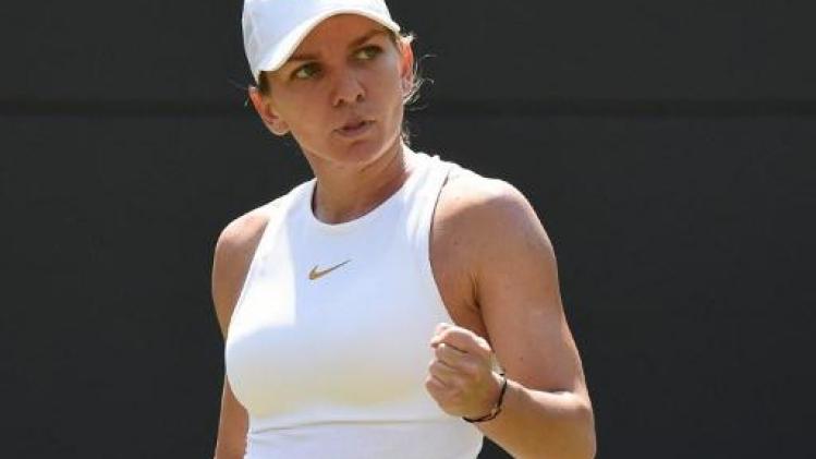 Simona Halep overleeft derde ronde van Wimbledon niet