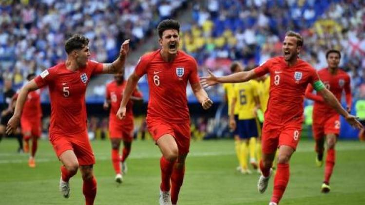 WK 2018 - Engeland voorbij Zweden naar halve finales