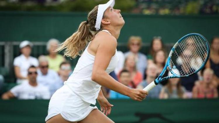 Elise Mertens sneuvelt in derde ronde van Wimbledon