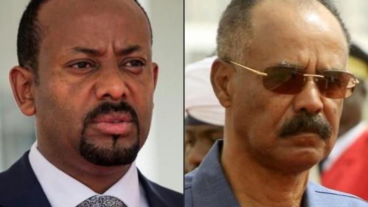 Leiders van buurlanden Ethiopië en Eritrea ontmoeten elkaar voor het eerst in 20 jaar