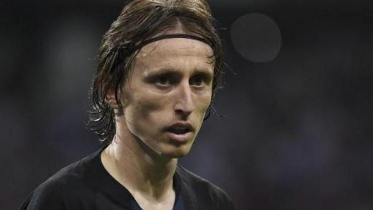 WK 2018 - Kroaat Luka Modric is "Man van de Match" tegen Rusland