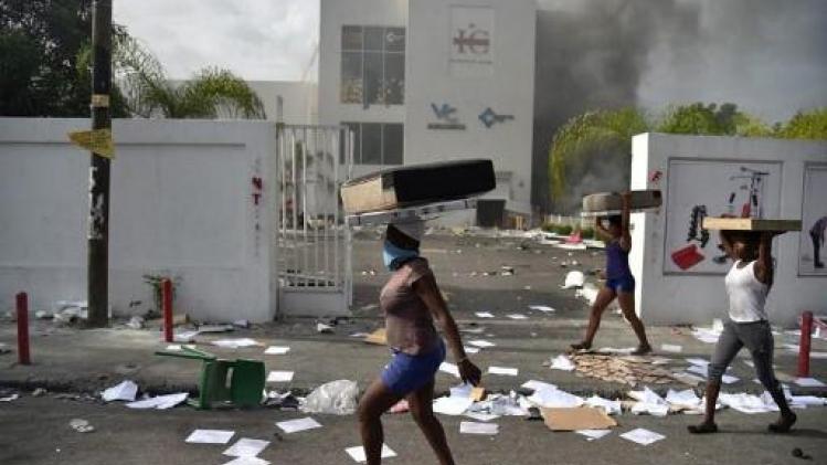 Opnieuw plunderingen in Haïtiaanse hoofdstad voor tweedaagse staking