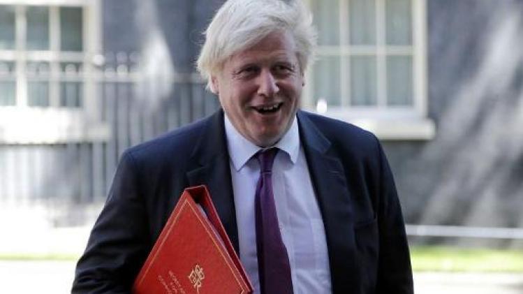 Buitenlandminister Boris Johnson neemt ontslag