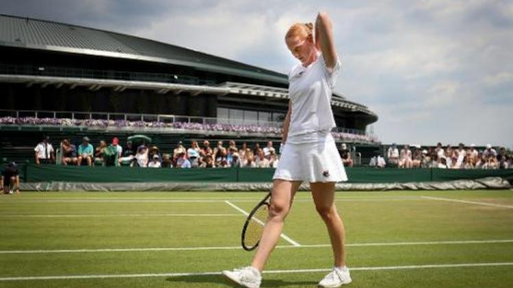 Wimbledon - Van Uytvanck: "Met opgeheven hoofd naar huis"
