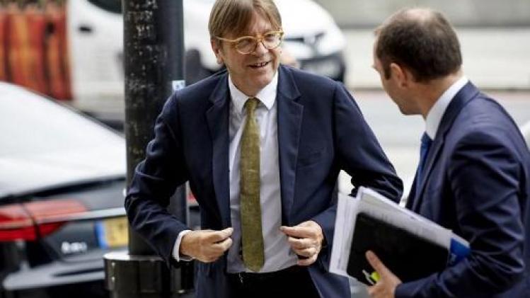 Guy Verhofstadt bij Europarlementariërs die meeste "extra's" verdienen