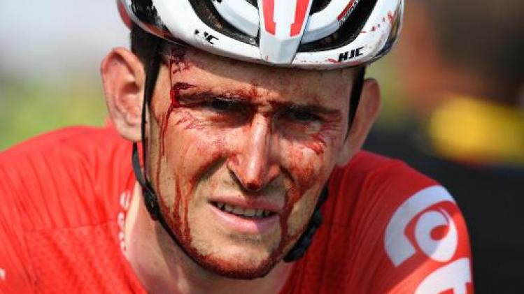 Tour de France - Zorgen om Tiesj Benoot na valpartij