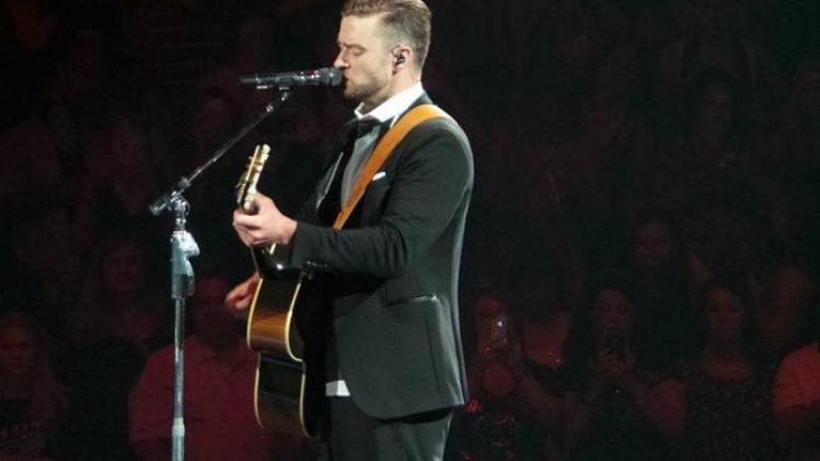 Justin Timberlake kijkt met concertpubliek naar halve finale Engeland