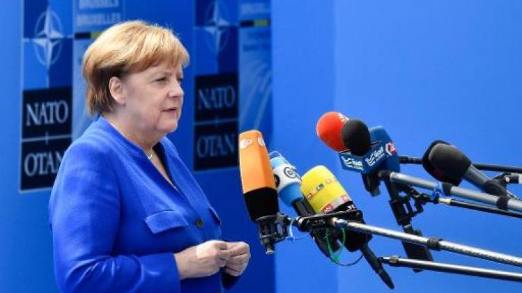 Merkel legt kritiek van Trump naast zich neer