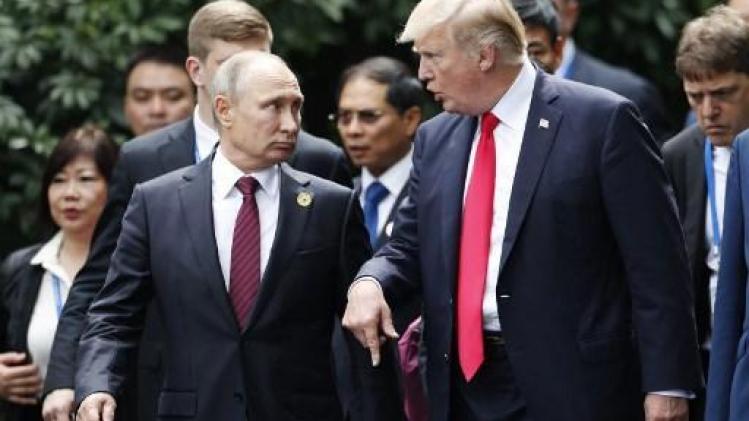 Trump beschouwt Poetin als een "concurrent"