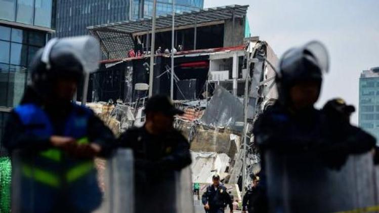 Winkelcentrum ingestort in Mexico-stad