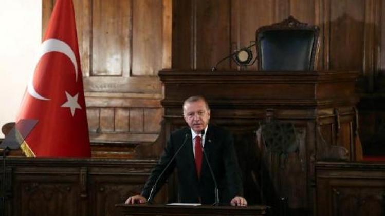 Turkse president Erdogan roept einde van de noodtoestand af op 18 juli