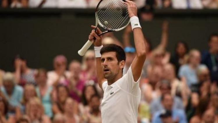 Novak Djokovic speelt op Wimbledon finale tegen Kevin Anderson