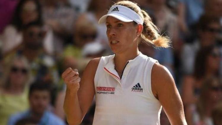 Wimbledon - Angelique Kerber verovert derde grandslamzege na overwinning tegen Serena Williams