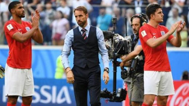 WK 2018 - Gareth Southgate zag Engeland verliezen "tegen een van de beste teams in de wereld"