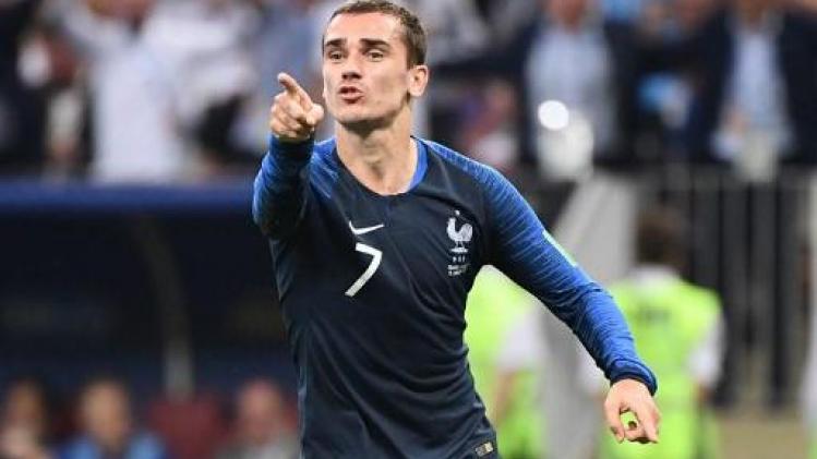 WK 2018 - Fransman Antoine Griezmann Man van de Match na finalezege tegen Kroatië