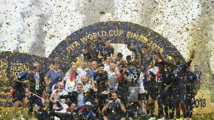 Les Bleus krijgen Légion d'honneur na wereldtitel