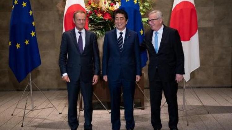 Europese Unie en Japan ondertekenen vrijhandelsakkoord