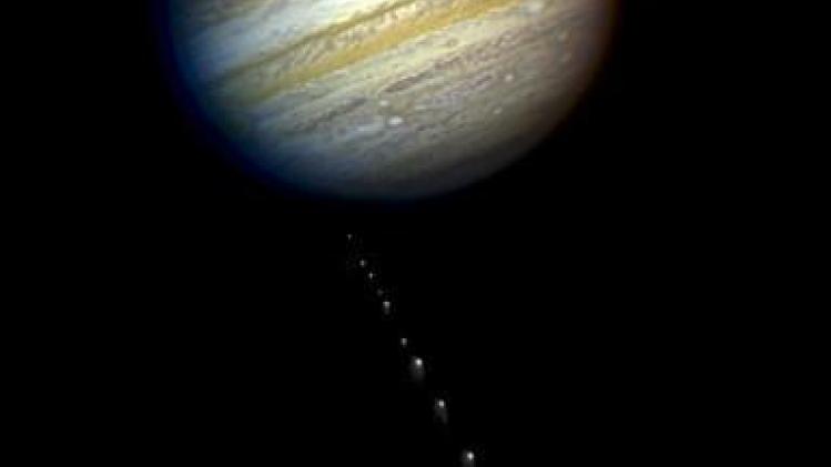 Astronomen ontdekken twaalf nieuwe manen bij Jupiter