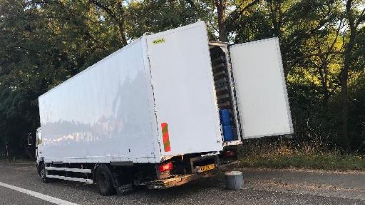 Vrachtwagen met drugsafval gevonden in Genk