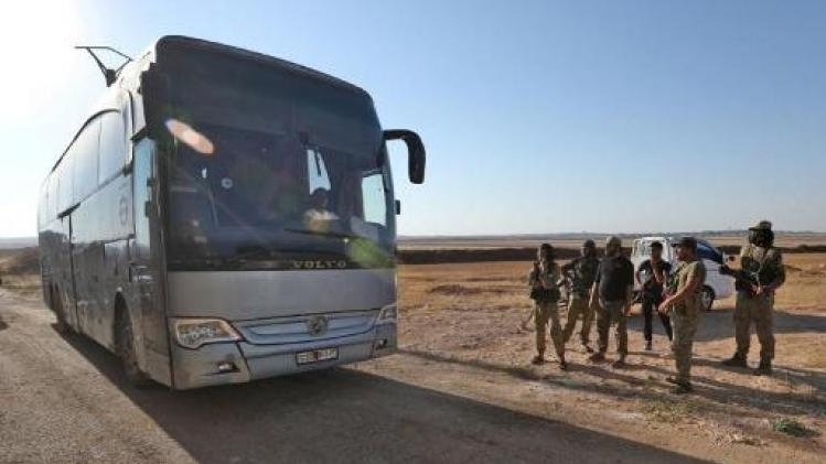Evacuatie van door rebellen omsingelde dorpen in Syrië afgerond