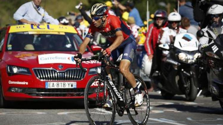 Tour de France - Vincenzo Nibali geeft na val op met ruggenwervelbreuk
