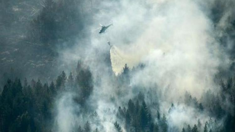 Bosbranden in Zweden geraken niet geblust