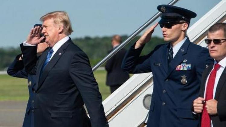 Vliegtuigje onderschept boven golfresort Trump